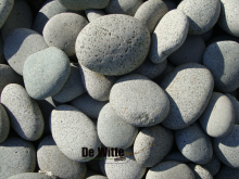 Beach pebbles grijs keien zijn gespikkeld grijze keien maat 120-150