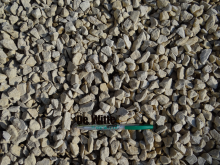 Gele jura 8/16 mm is een zachtgeel gekleurd grind van gebroken gesteente